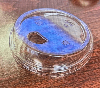 Victoria Bay Lid 3.86 IN PET Clear For Cup Strawless Sip Through 1000/Case