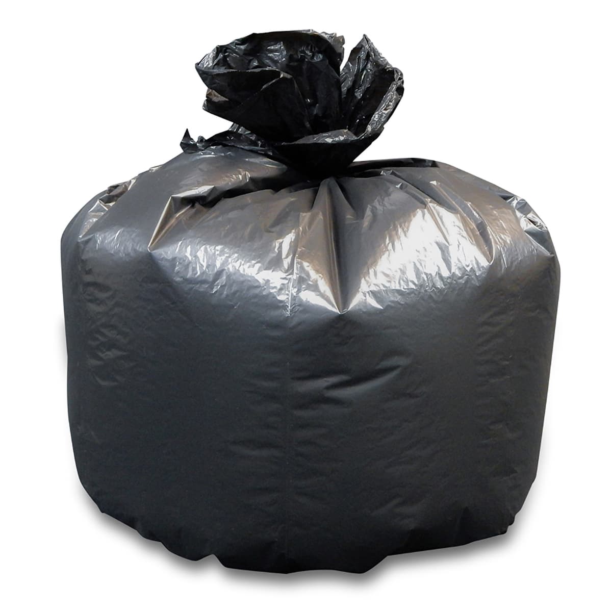 Victoria Bay Can Liner 40X48 IN Black 14MIC Roll High Density 250/Case