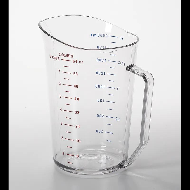Measuring Cup 2 QT Clear 1/Each
