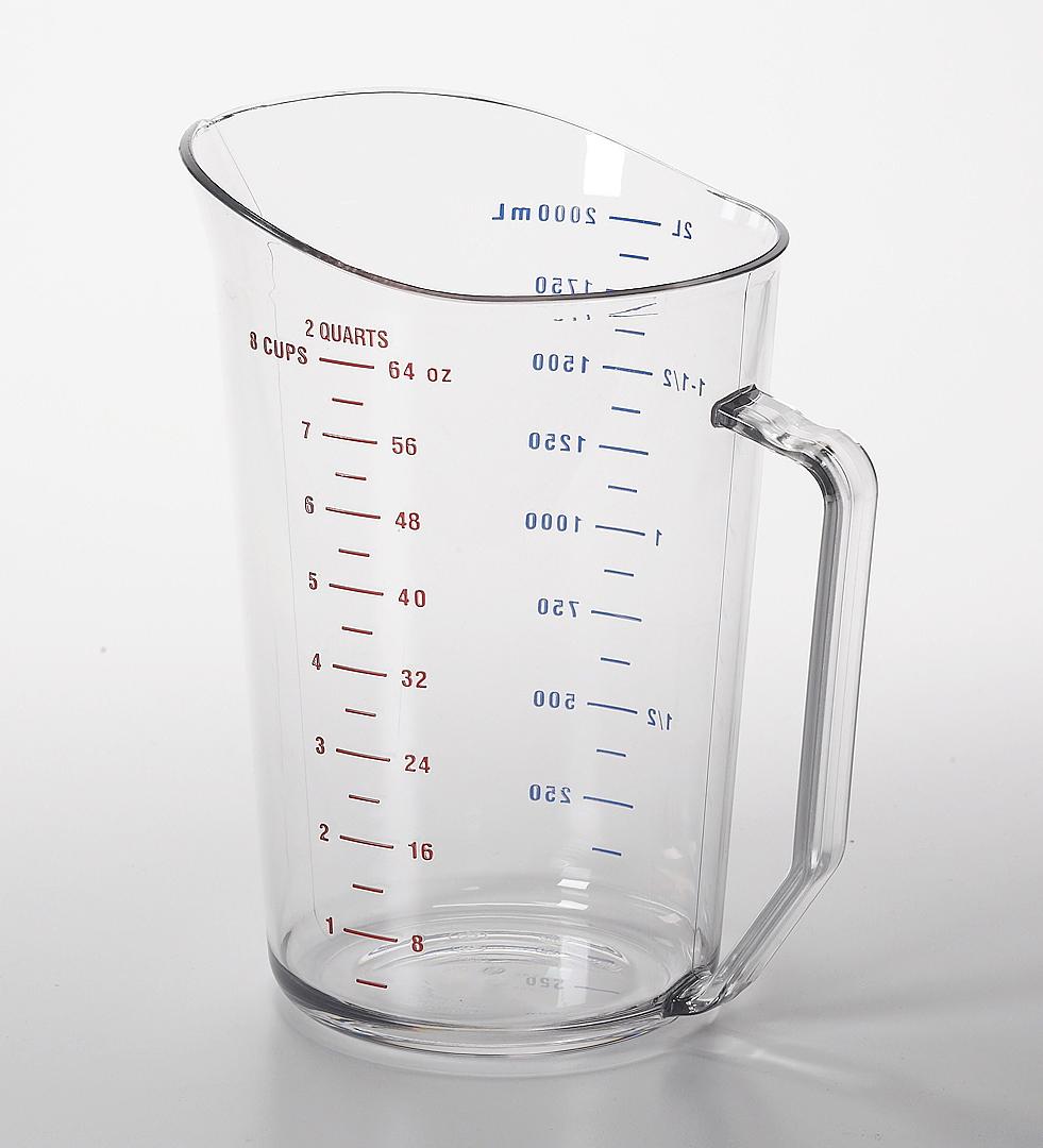 Measuring Cup 2 QT Clear 1/Each