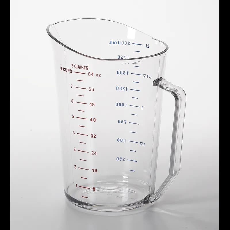 Measuring Cup 2 QT Clear 1/Each