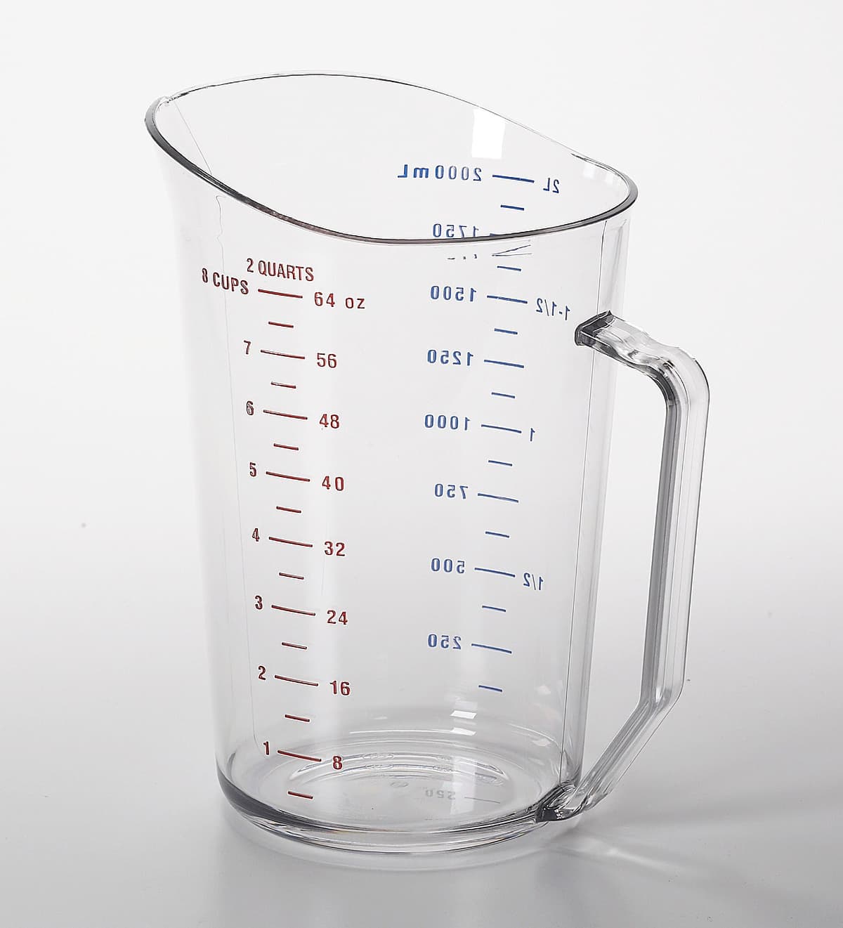 Measuring Cup 2 QT Clear 1/Each