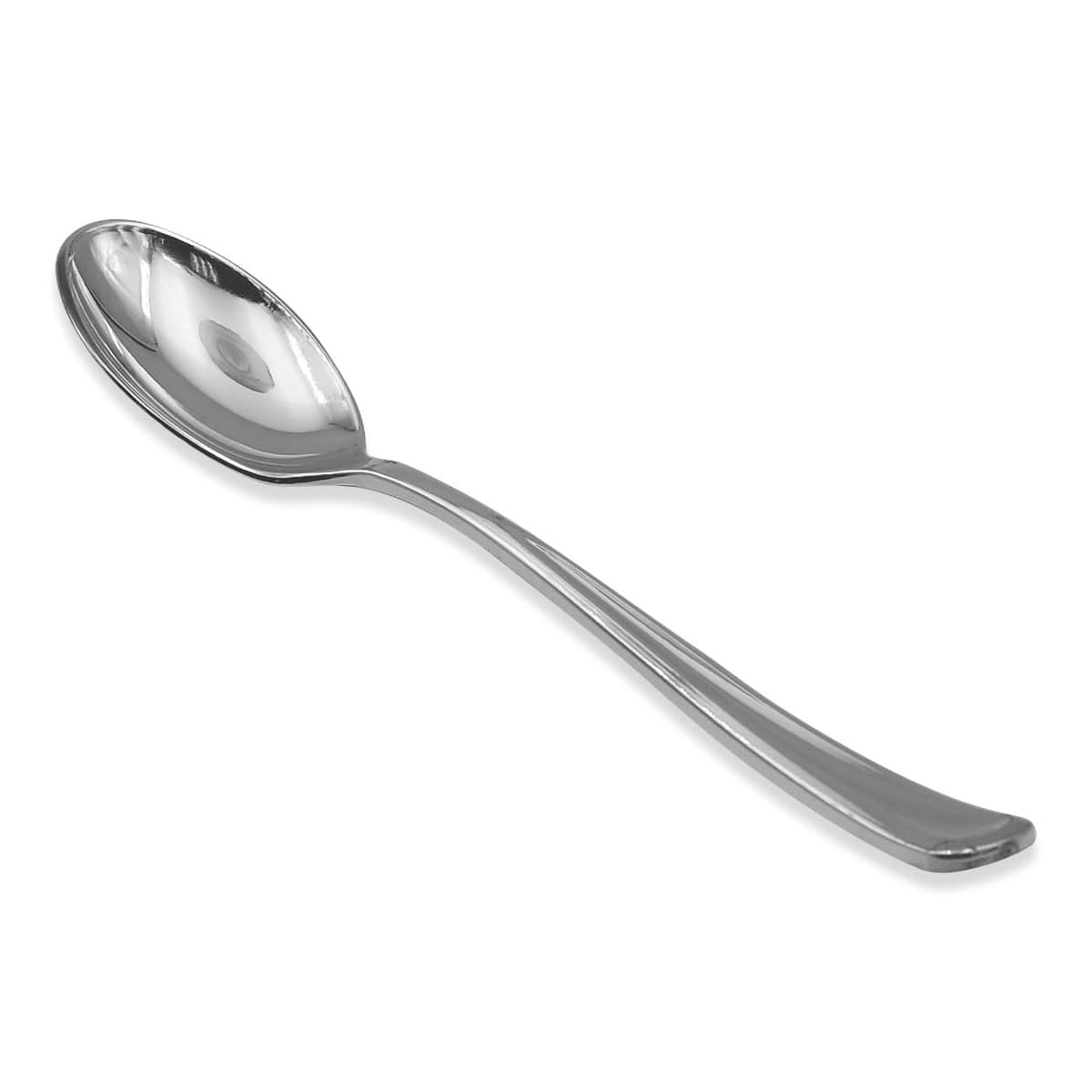 Mirror Teaspoon Chrome 50 Count/Bag 12 Bags/Case 600 Count/Case
