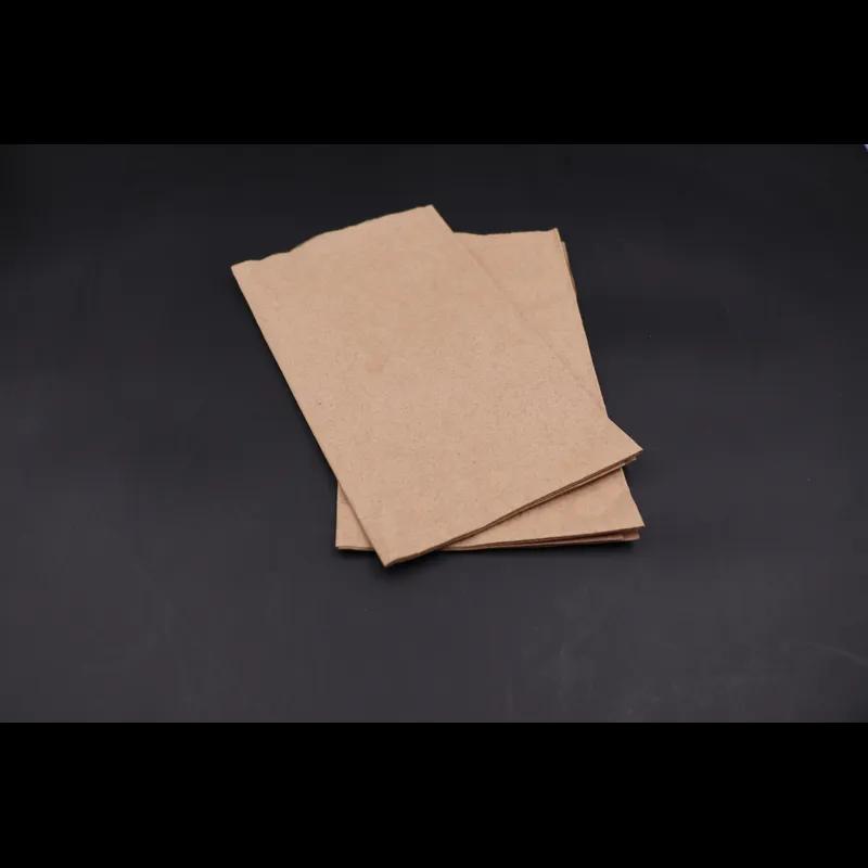 Victoria Bay Dinner Napkins 15X17 IN Kraft Paper 2PLY 1/8 Fold 3000/Case