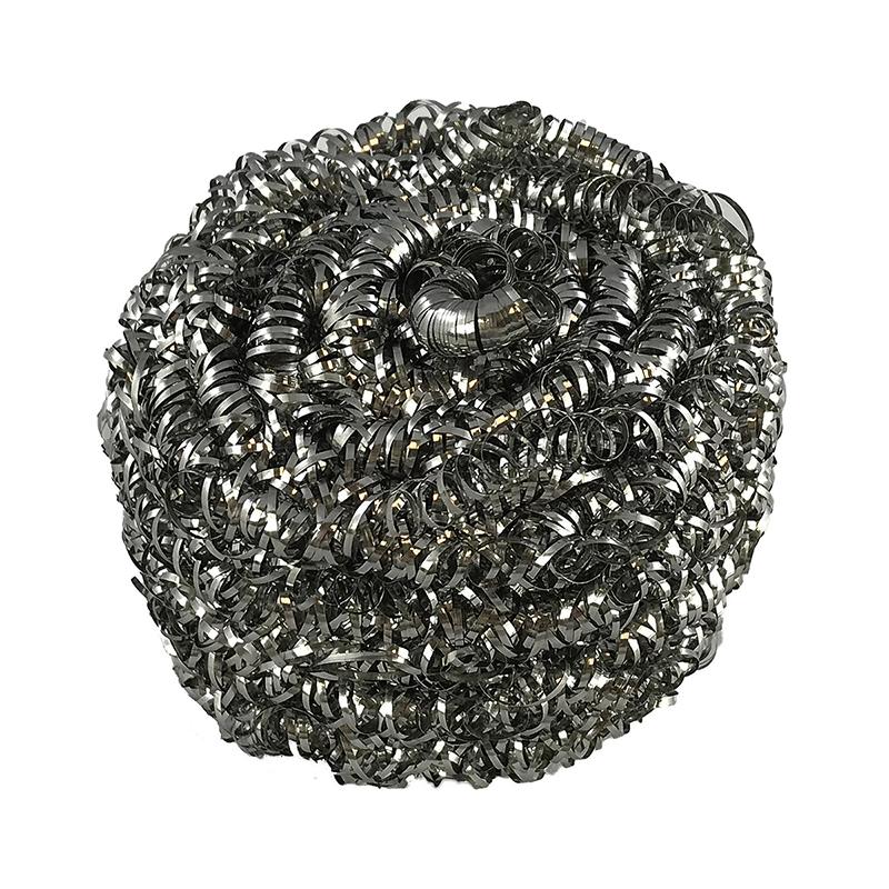 Victoria Bay Scrubber Stainless Steel Fiber Silver 12/Box