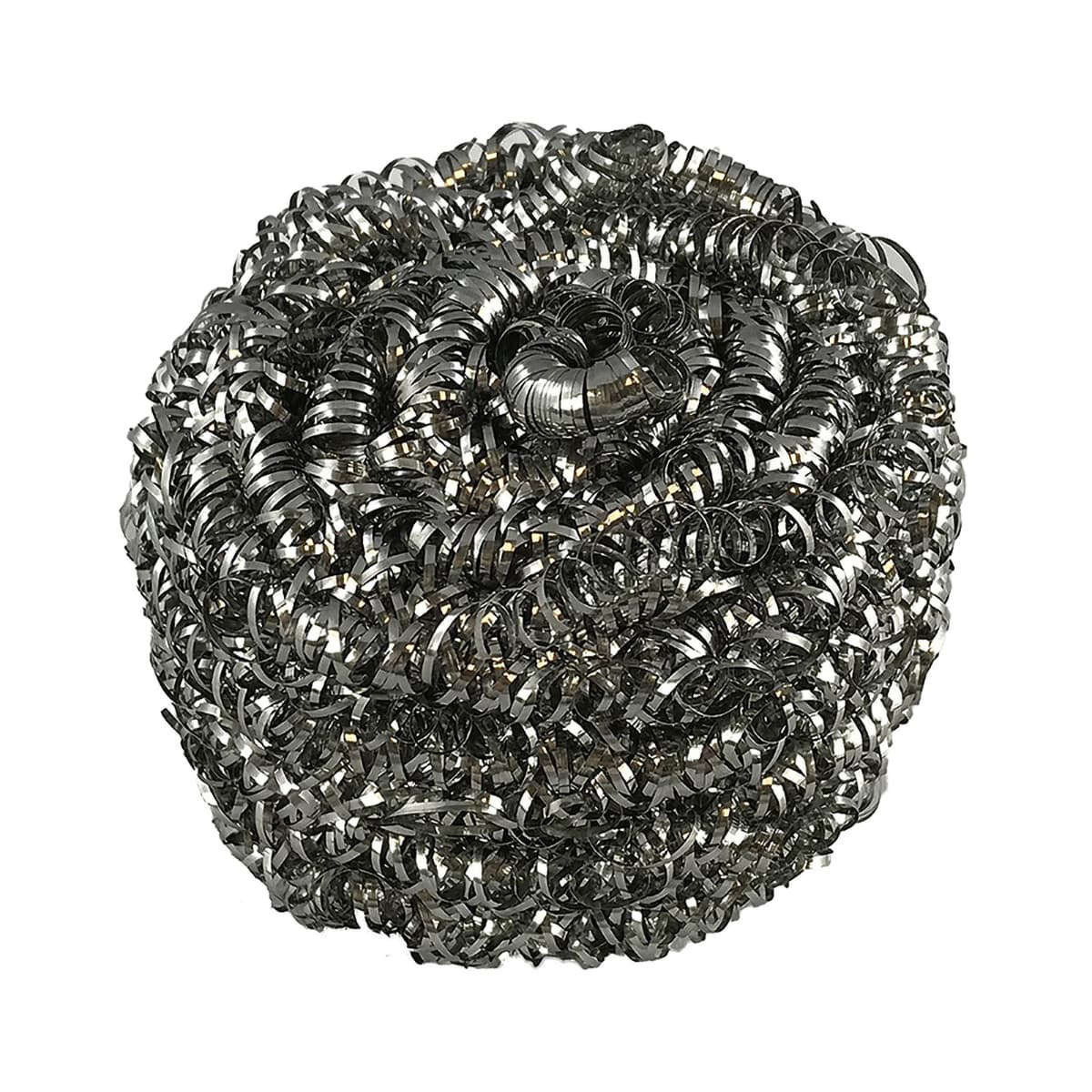 Victoria Bay Scrubber Stainless Steel Fiber Silver 12/Box