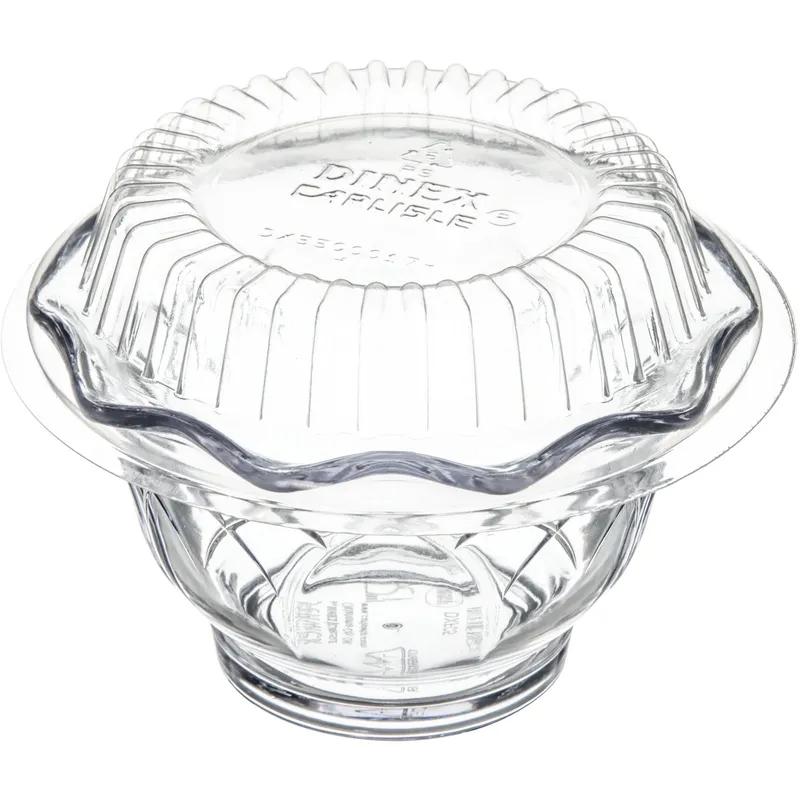Dinex® Lid 5 OZ SAN Clear Dome 1000/Case