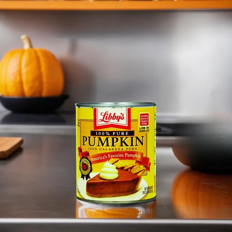 Pumpkin Puree 100% Pure #10 6/Case