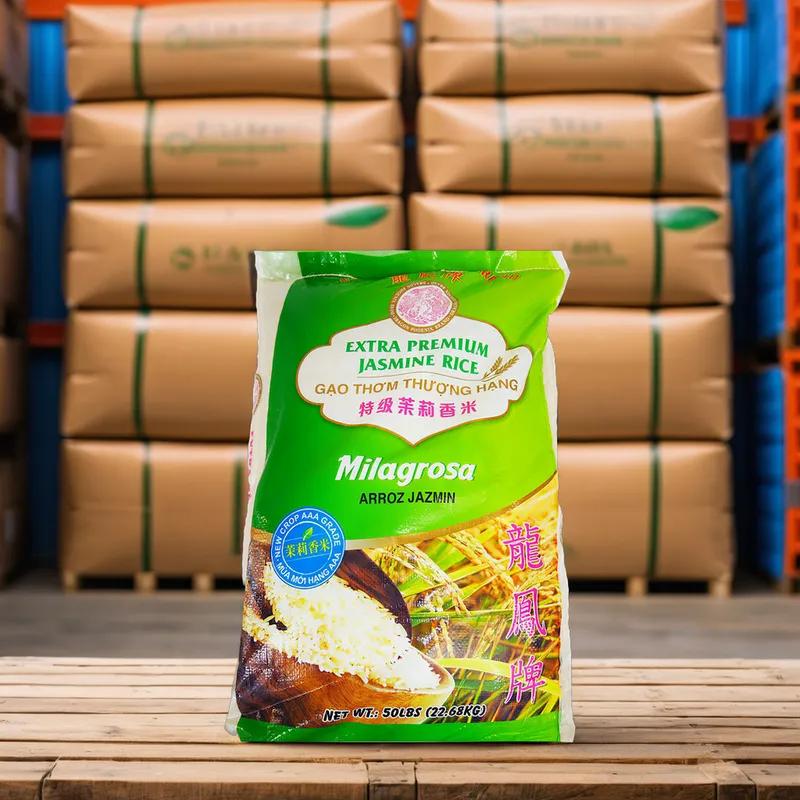 Jasmine Rice 50 LB Dragon Vietnam 1/Bag