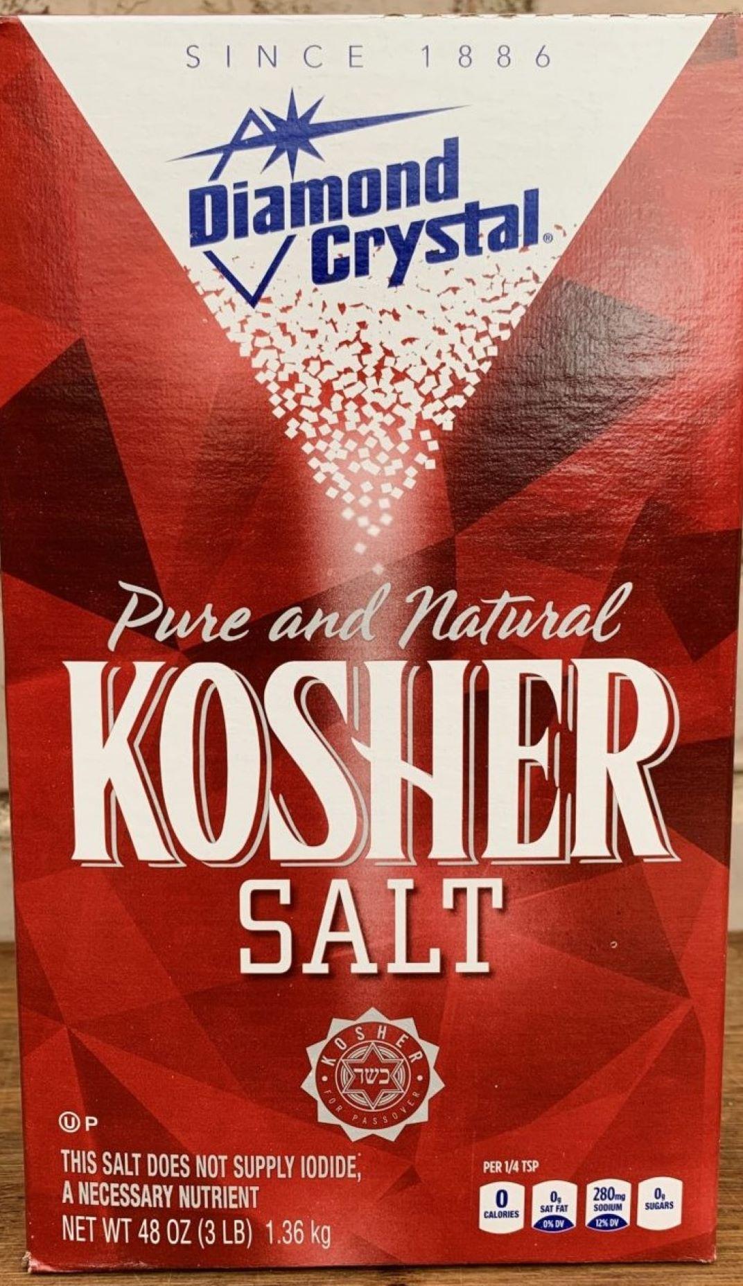Salt 3 LB Kosher 9/Case