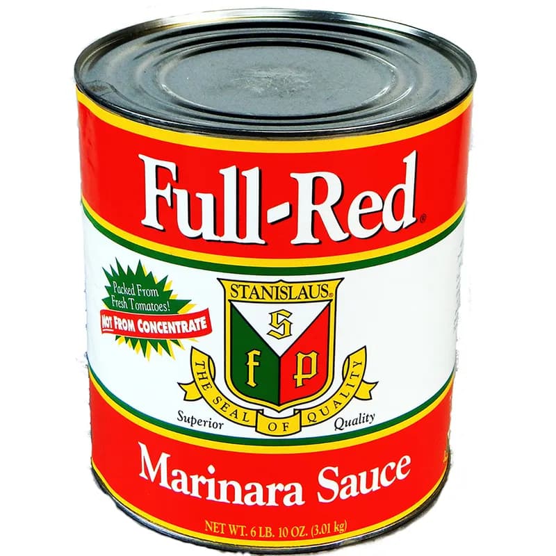 Stanislaus Marinara Tomato Sauce #10 CN 6/Case