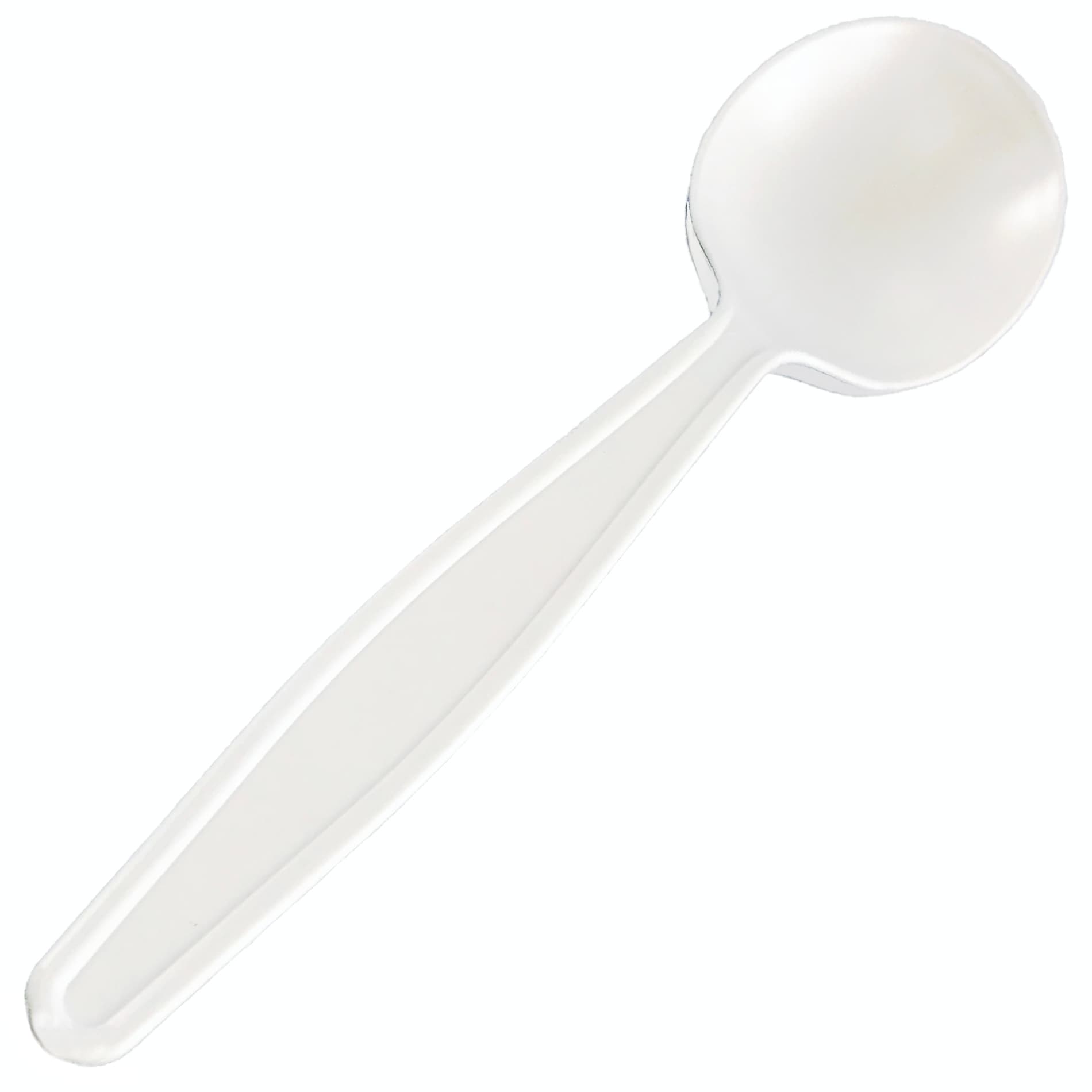 Soup Spoon PSM White 100 Count/Pack 10 Packs/Case 1000 Count/Case