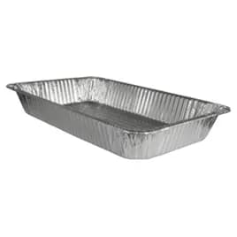 Steam Table Pan Full Size Foil Silver Deep 50/Case