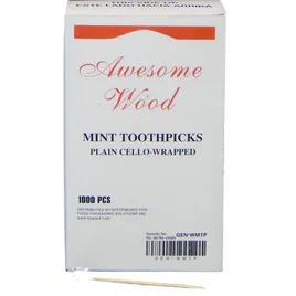 Victoria Bay Toothpick Wood Mint Wrapped 12000/Case