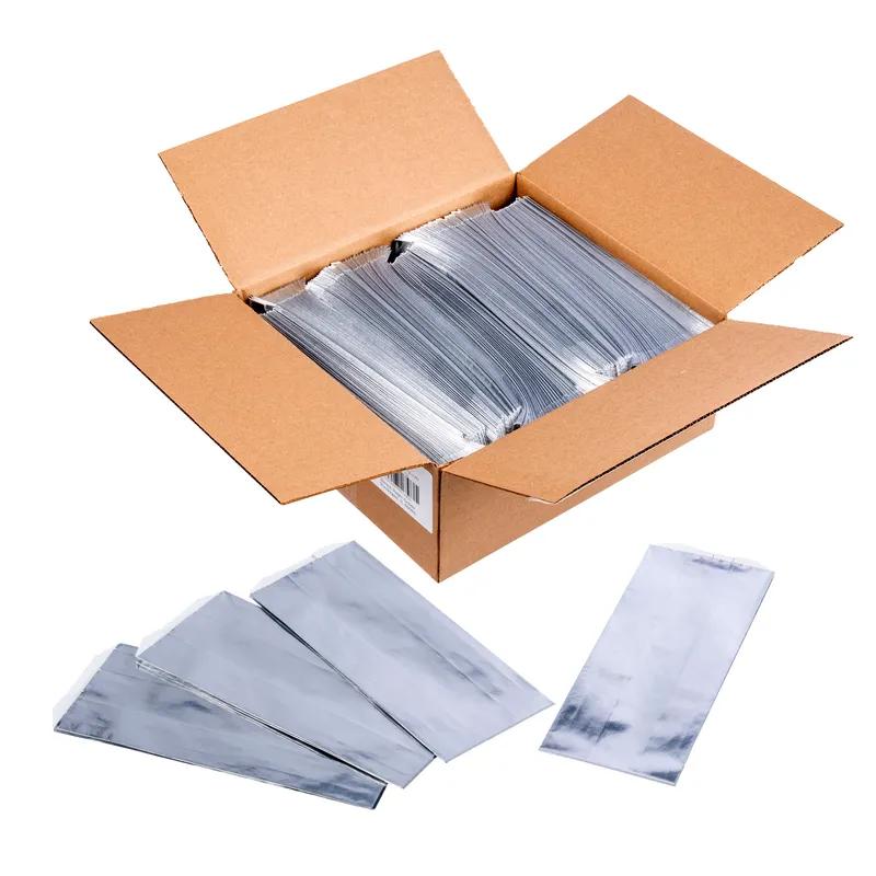 Bag 5X3.5X12 IN 1 QT Foil-Lined Paper Plain Insulated 500/Case