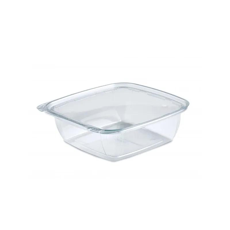 Take-Out Container Hinged 32 OZ PET Clear Tamper-Evident 132/Case