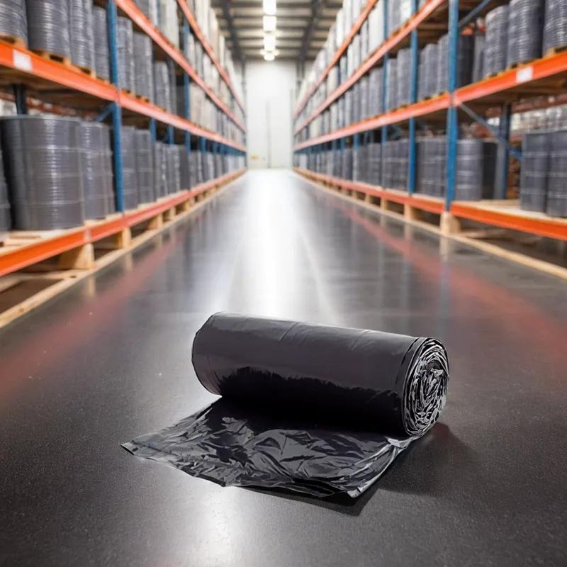 Can Liner 36X58 IN Black LDPE 1.8MIL 100/Case