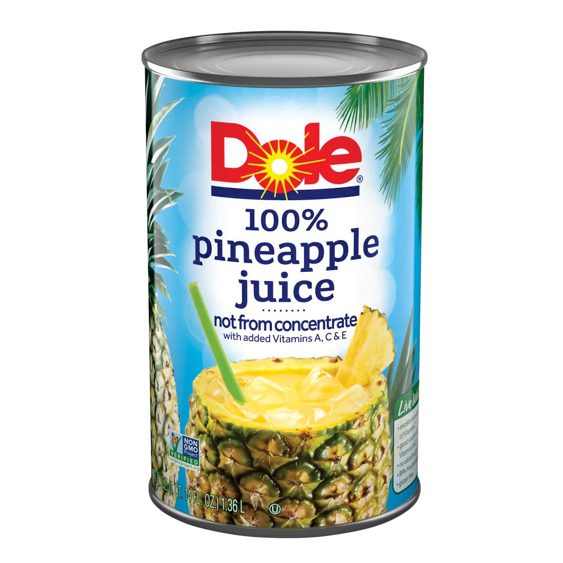 Pineapple Juice 46 OZ 12/Case
