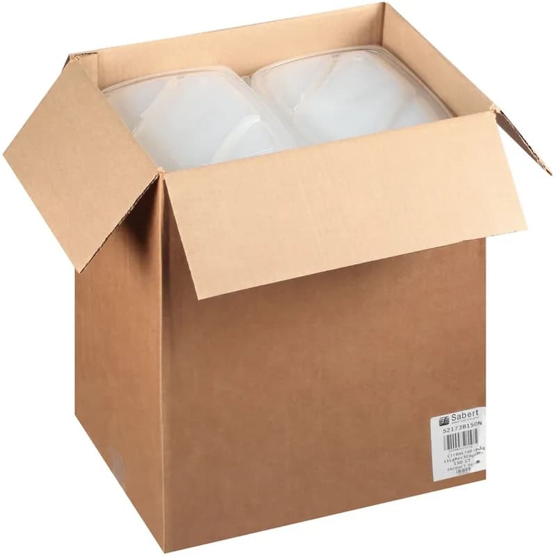 Lid Dome 8X11 IN PP Clear Rectangle For Container 150/Case