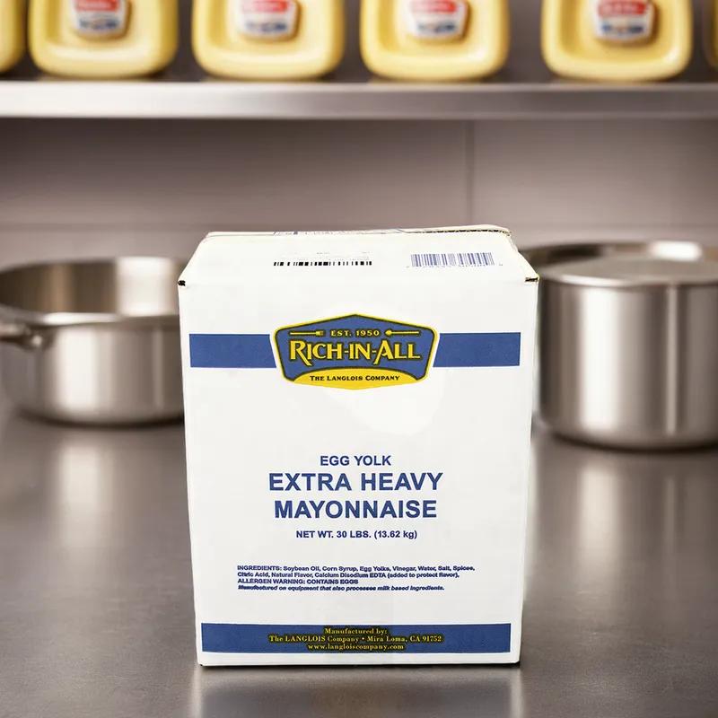 Rich n All Mayonnaise 30 LB Extra Heavy 1/Case