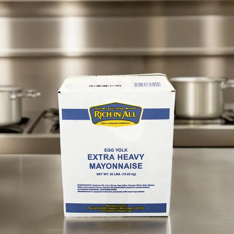 Rich n All Mayonnaise 30 LB Extra Heavy 1/Case