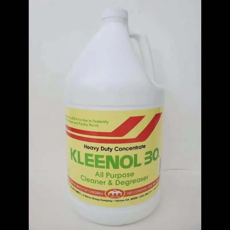 Kleenol 30 Cleaner & Degreaser 1 GAL Concentrate Liquid Heavy Duty 4/Case