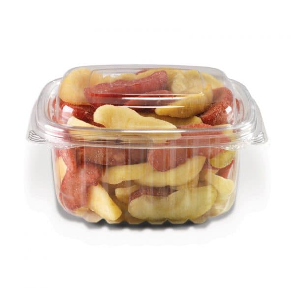 Crystal Seal® Deli Container Hinged 16 OZ PET 200/Case