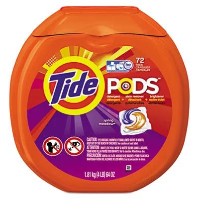 Tide® Laundry Detergent Pod 72 Count/Pack 4 Packs/Case 288 Count/Case