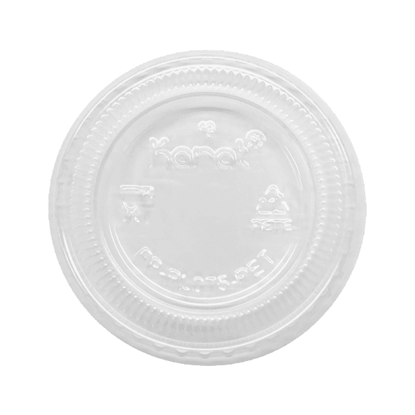 Lid PET Clear For 2.5-3.25-4-5.5 OZ Portion Cup 2500/Case