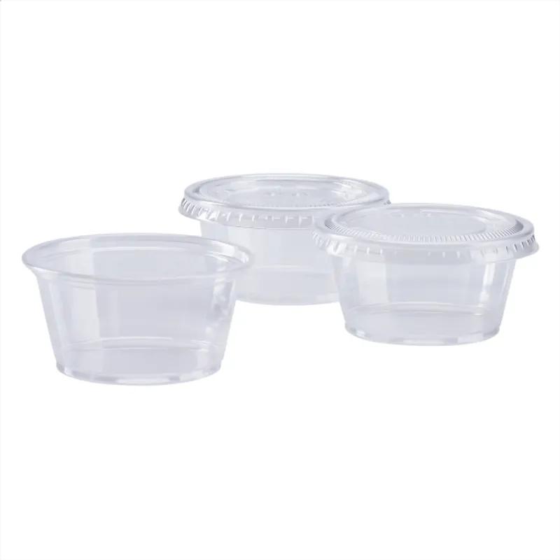 Lid PET Clear For 2.5-3.25-4-5.5 OZ Portion Cup 2500/Case