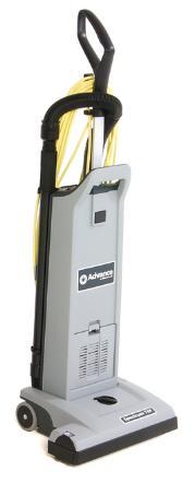 Advance Spectrum Upright Vacuum 13X15X44 IN 15IN Gray Single Motor Advanced 1/Each