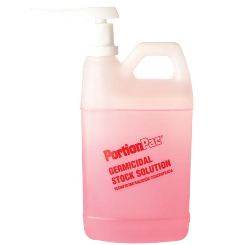Germicidal Stock Solution Dispenser Bottle & Pump 0.5 GAL 1/Each