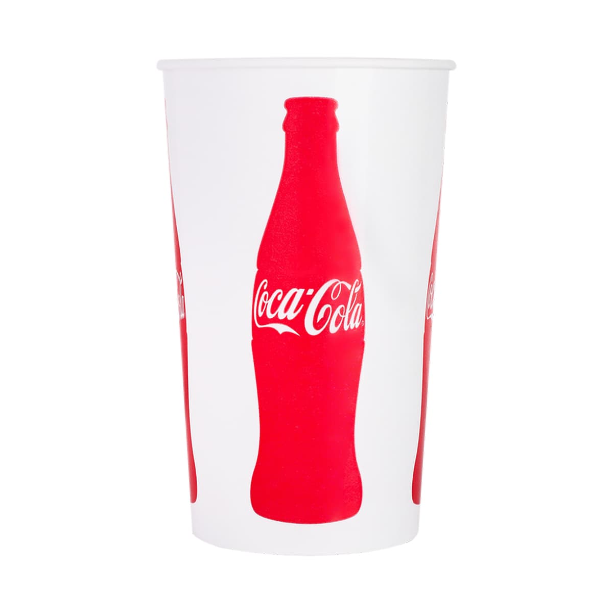 Karat® Cold Cup 44 OZ Paper Coca Cola 115MM 500/Case