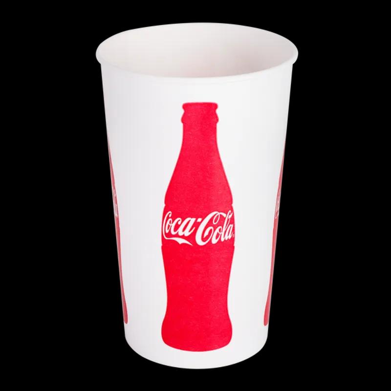 Karat® Cold Cup 44 OZ Paper Coca Cola 115MM 500/Case