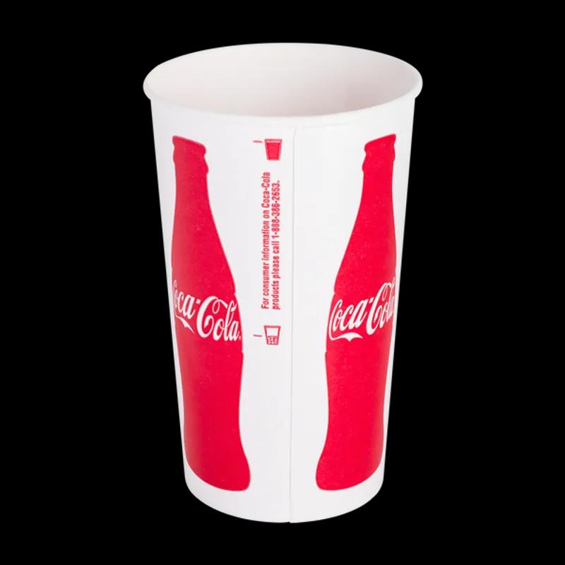 Karat® Cold Cup 44 OZ Paper Coca Cola 115MM 500/Case