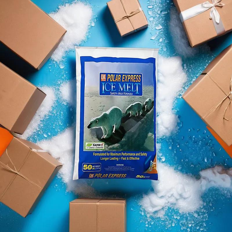 Qik Joe® Polar Express Ice Melt 50 LB Bag 1/Bag