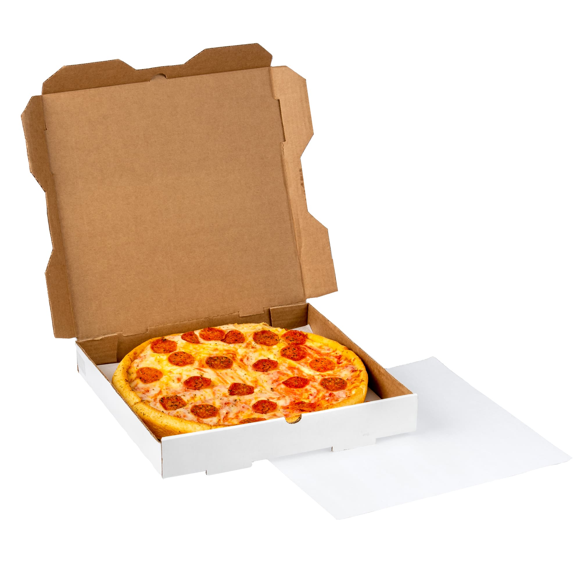 Pizza Pan Liner 14X14 IN Quilon® Paper White Plain Coated Grease Resistant 1000/Case