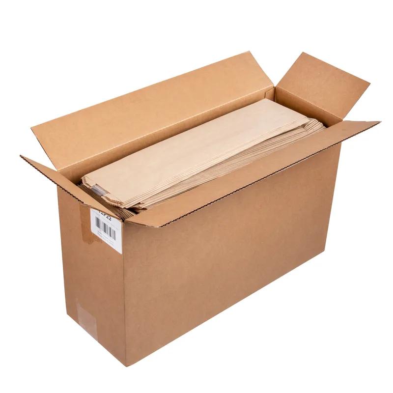 Bread Bag 5.25X3.25X22 IN Paper Natural Plain Panel 1000/Case