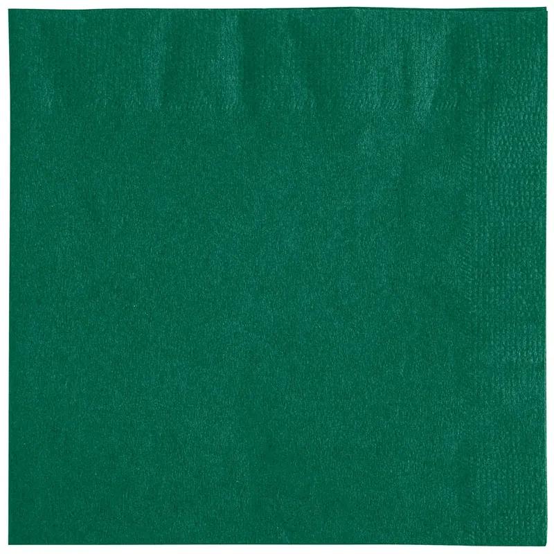 Beverage Napkins 10X10 IN Hunter Green 2PLY 1000/Case