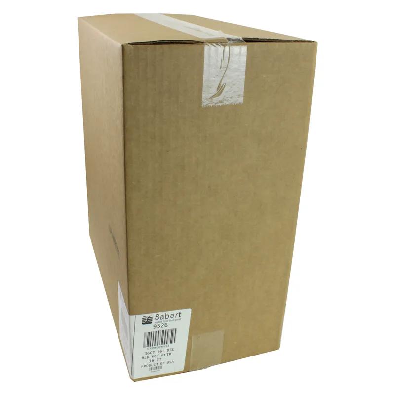 Serving Tray Base 16 IN 6 Compartment PET Round 36/Case