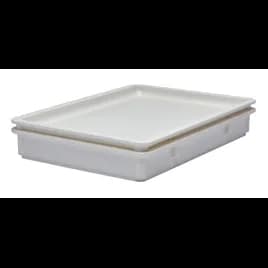 Pizza Dough Food Storage Box 18X26X3 IN White PP 1/Each