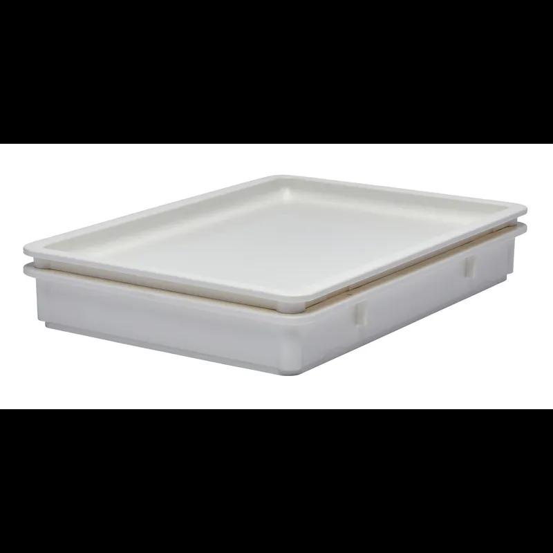 Pizza Dough Food Storage Box 18X26X3 IN White PP 1/Each