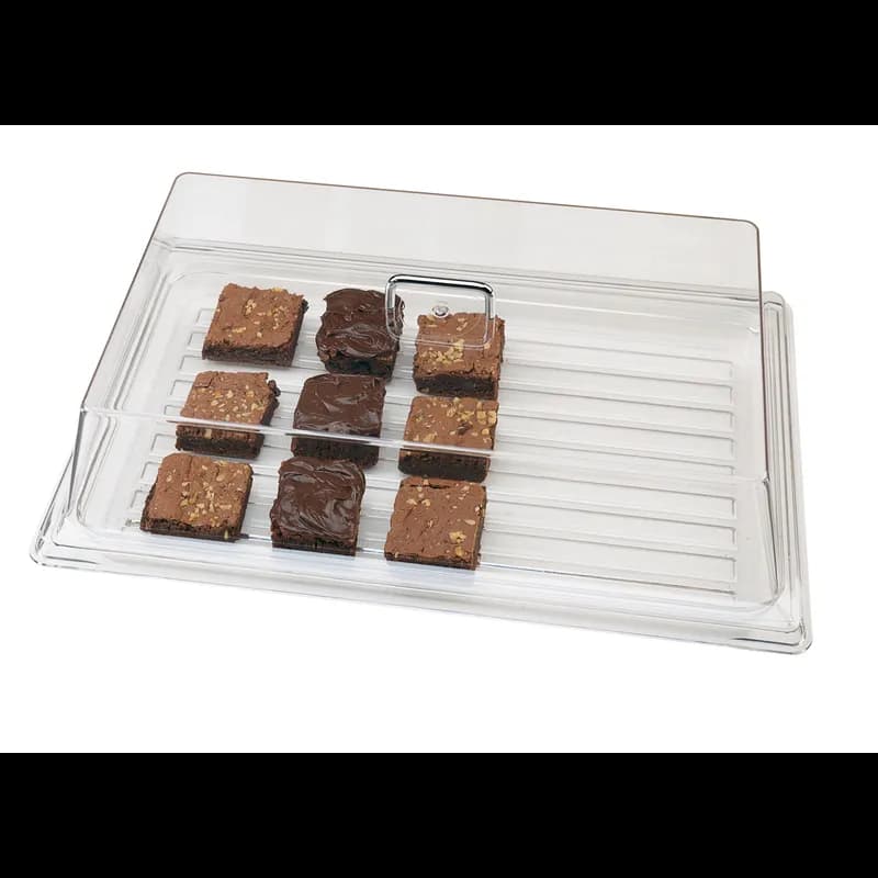 Pastry Display 12X20 IN Clear Rectangle 1/Each
