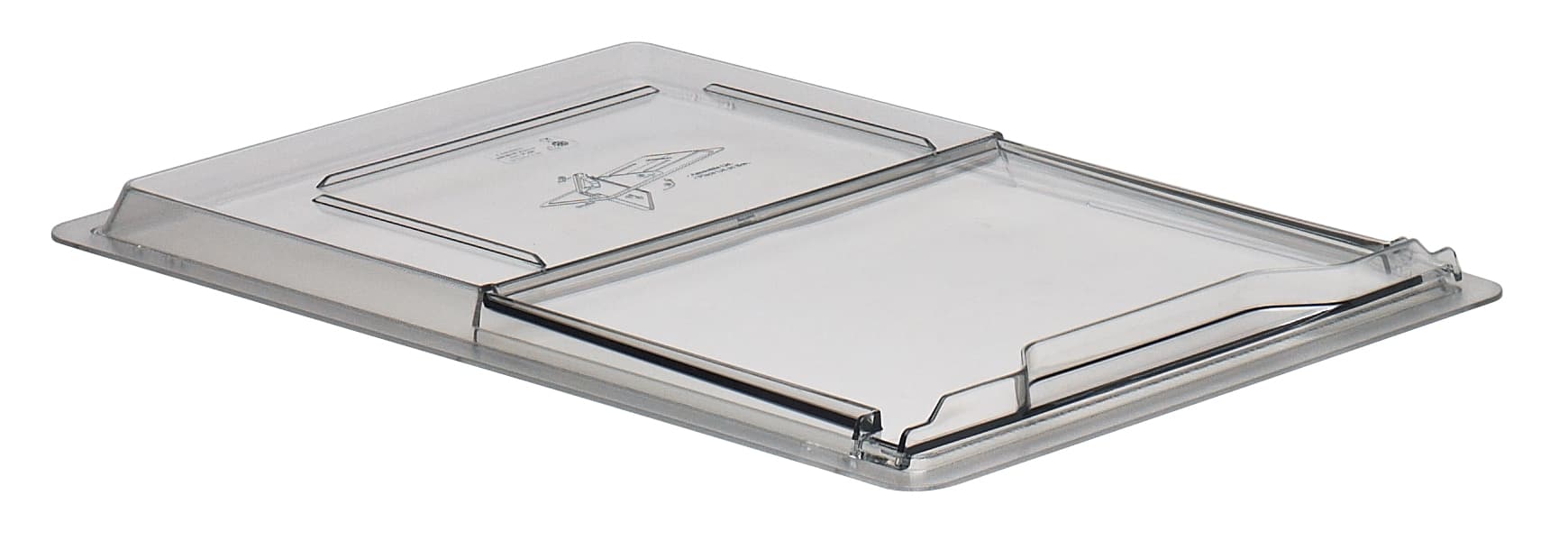Camwear® Food Tote Box Lid Clear Sliding 1/Each