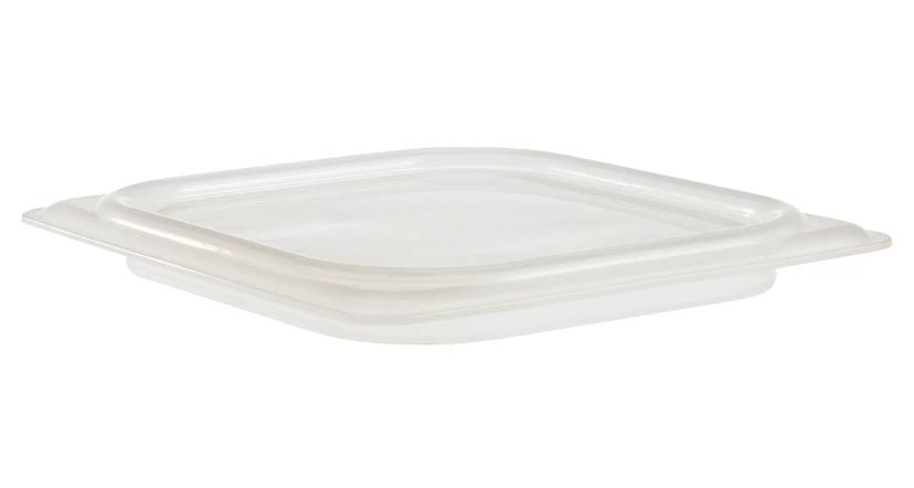 Food Pan Lid 1/6 Translucent PP With Seal Top Lid 1/Each
