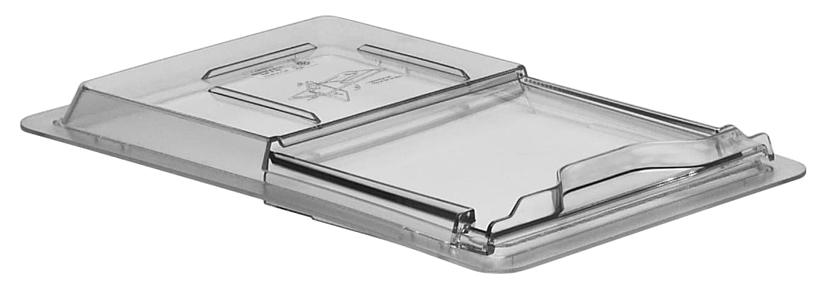 Camwear® Food Tote Box Lid 12X18 IN Clear Sliding 1/Each