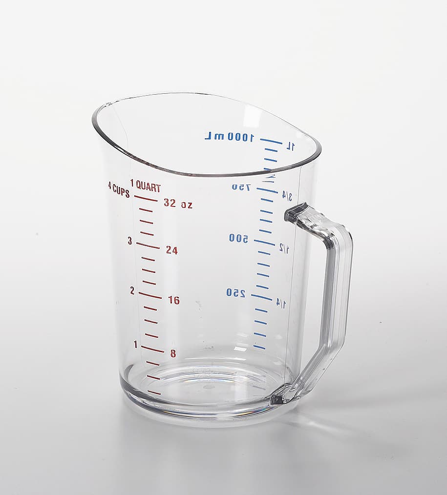 Measuring Cup 1 QT Clear 1/Each