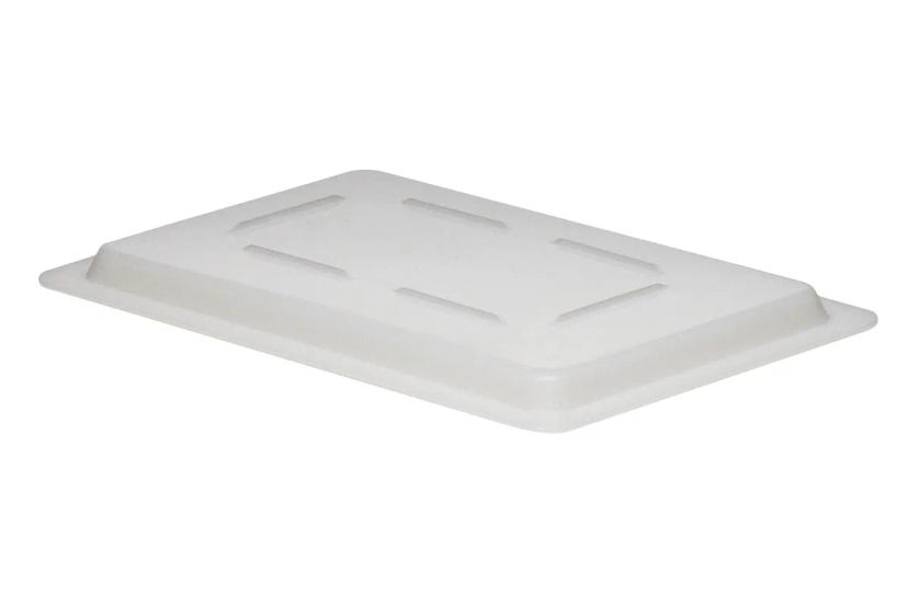 Lid Food Box 12X18 IN White PP 1/Each
