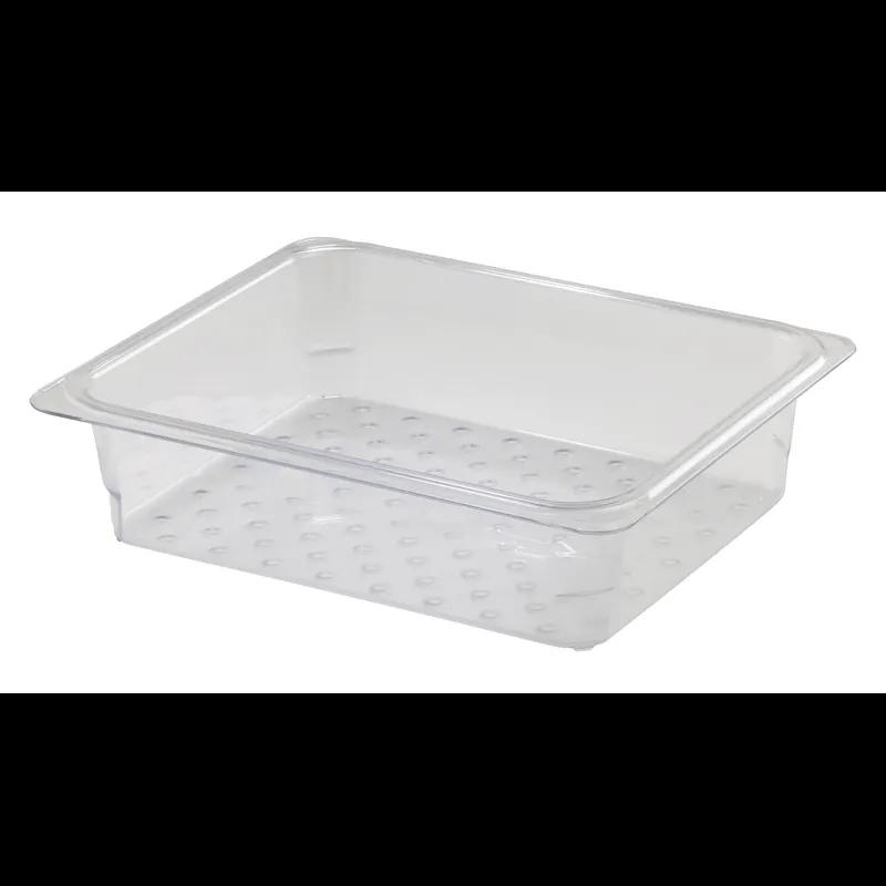 Camwear® Food Pan 1/2 3 IN Clear Colander 1/Each