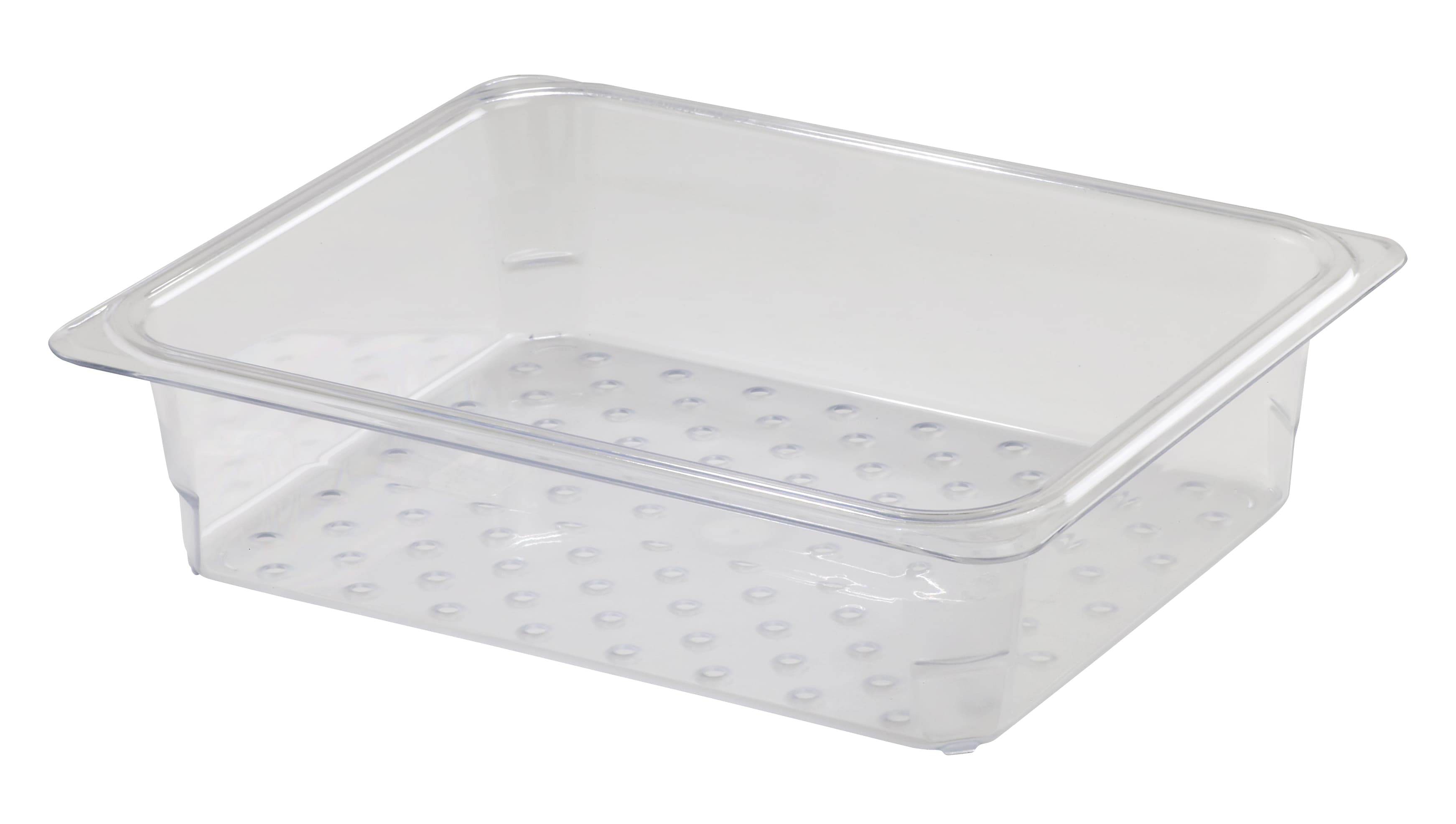 Camwear® Food Pan 1/2 3 IN Clear Colander 1/Each